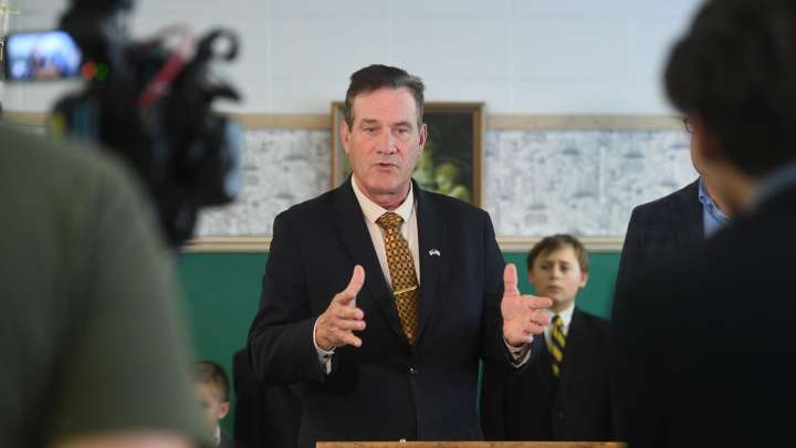 Gov. Larry Rhoden announces federal school choice tax credit program