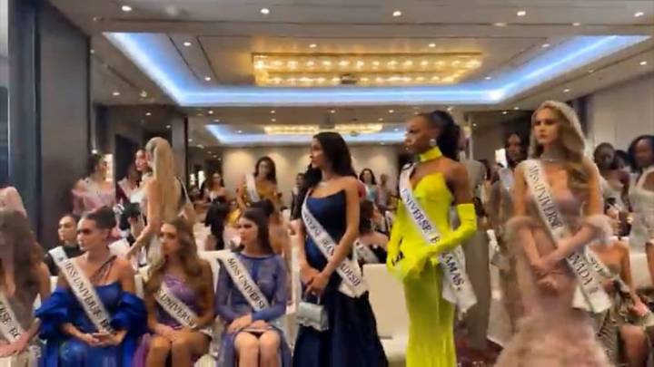 “La corona no debe costar la dignidad": ola de repudio tras maltrato de directivo de Miss Universo a concursante de México