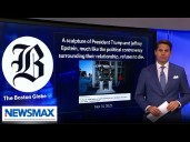 ‘This problem exists all over the country’: Rob Finnerty slams the media bias against Trump