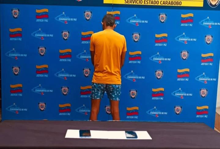 PNB capturó a sujeto por violencia de género en Guacara 