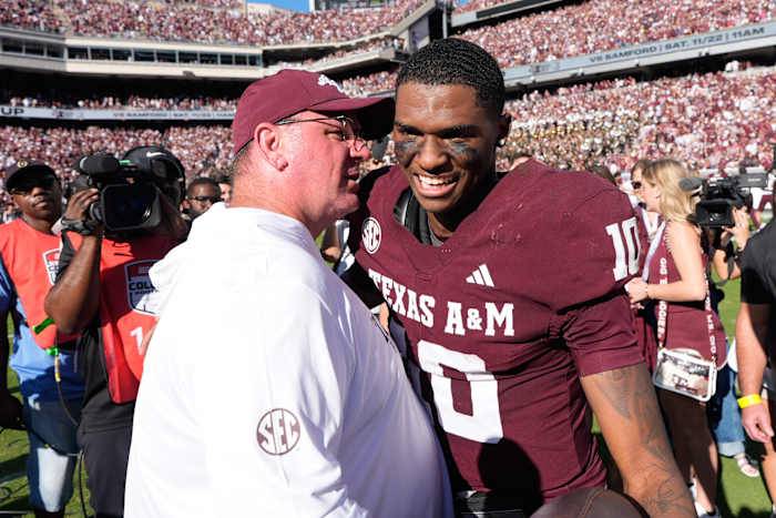 Reed’s 3 TD passes in 1st quarter propel No. 3 Texas A&M past Samford as Aggies improve to 11
