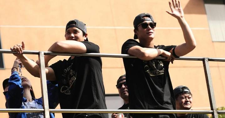 Dodgers celebrate historic back-to-back World Series titles with downtown parade