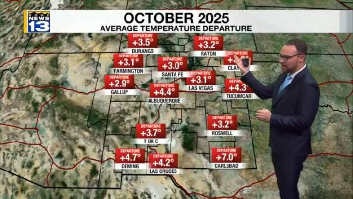 Warm, dry and calm conditions through the workweek
