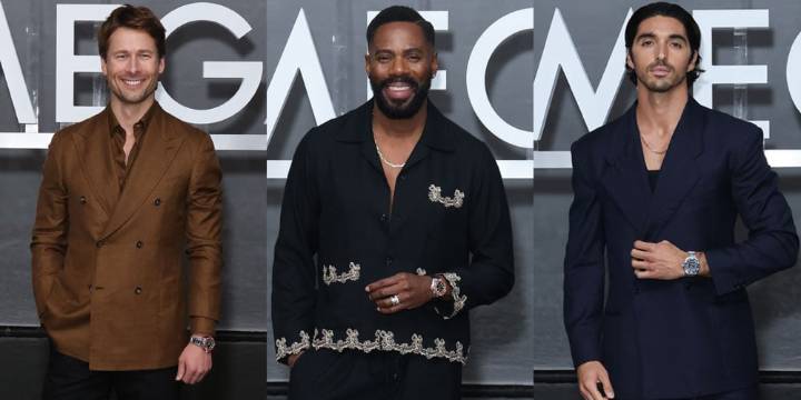 Glen Powell, Colman Domingo, & More Actors Attend Omega Watches Event in Miami Beach | Alex Gonzalez, Antoni Porowski, Brian Tyree Henry, Colman Domingo, Diego Boneta, Glen Powell, Jacob Rott, Raynald