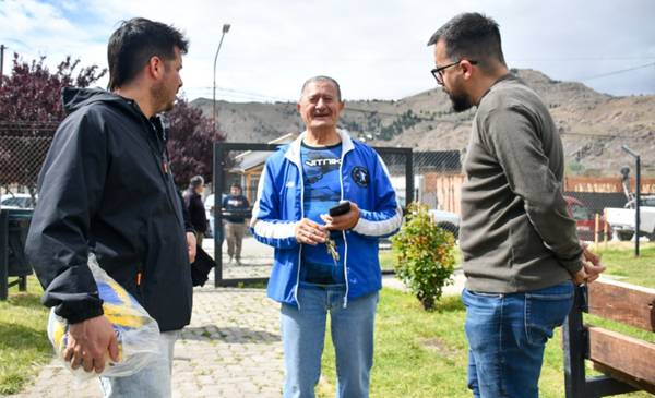 Esquel: El municipio realizó la entrega de elementos en la sede del barrio Jorge Newbery