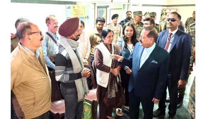 Dr Jitendra lauds Indian Army’s first-ever Mega Health Camp at Udhampur