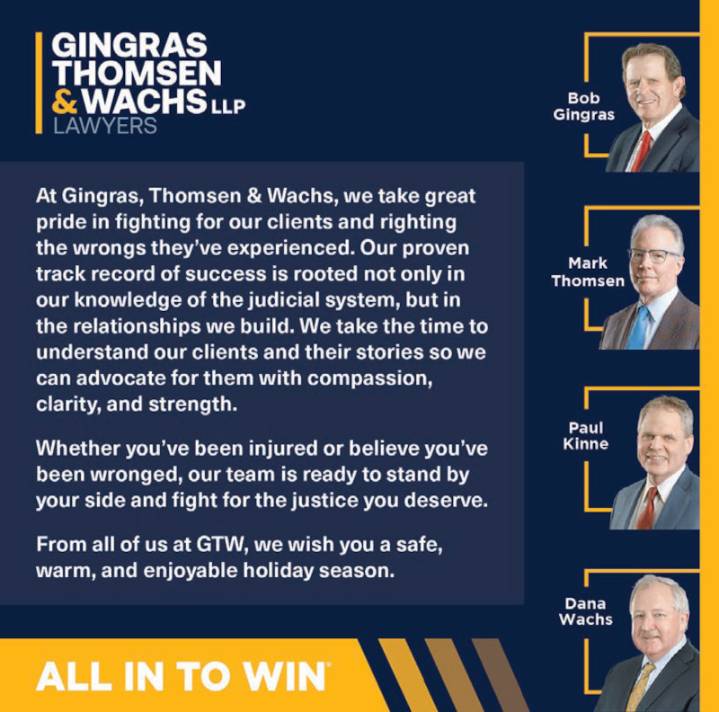 Gingras Thomsen & Wachs LLP Lawyers