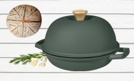 Walmart’s Beautiful Cast Iron Bread Oven is on sale with free shipping