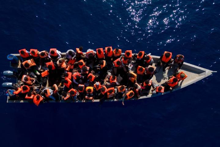 At least 42 migrants presumed dead after boat capsizes off Libya, says U.N.