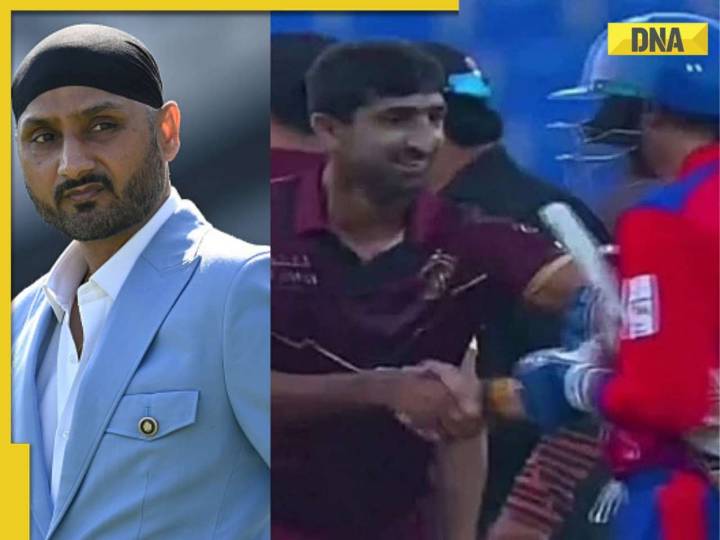 Watch: Harbhajan Singh surprises fans, ditches no-handshake policy to greet Paki