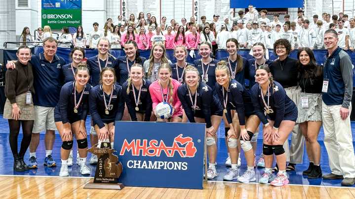 WATCH: Fowler wins Division 4 volleyball state final
