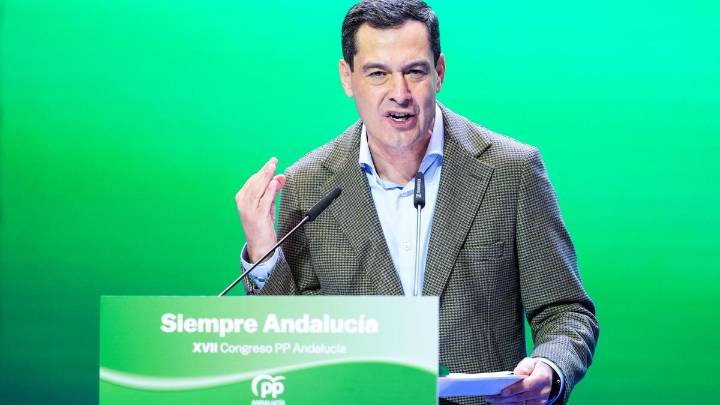 Moreno sitúa a la oposición como "una UTE" contra su mayoría y desafía con una coincidencia electoral "si Sánchez convoca"