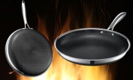 Gordon Ramsay’s HexClad Hybrid Fry Pan Set is on sale for 25% off