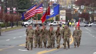 Hundreds of active duty military members will be missing from this year's Veterans' Day Parade in Luzerne County