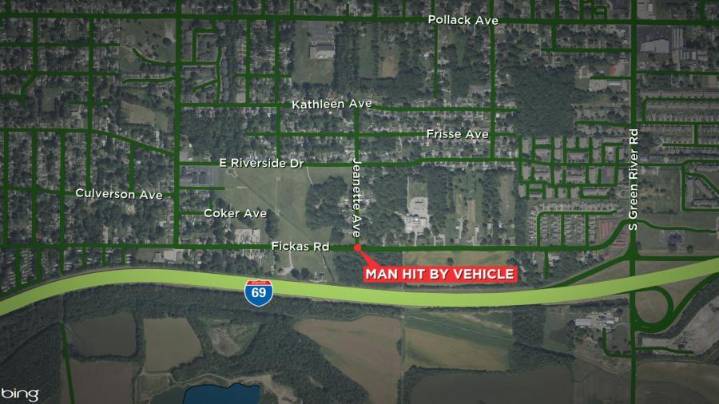 Pedestrian dies after late night hit and run in Evansville