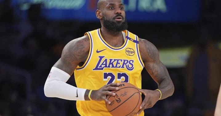 Lakers star LeBron James set to make season debut tonight vs. Jazz
