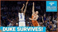 Isaiah Evans and Duke's SUFFOCATING defense lead to win over Texas, despite Cam Boozer's struggles!