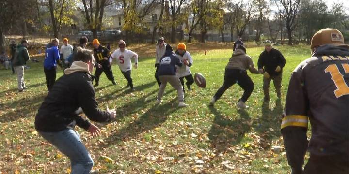 Burlington families continue 60+ year Thanksgiving football tradition