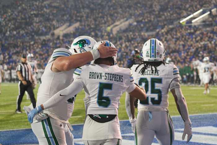 Tulane beats No. 22 Memphis 38-32 to stay in contention for the Group of Five’s spot in CFP