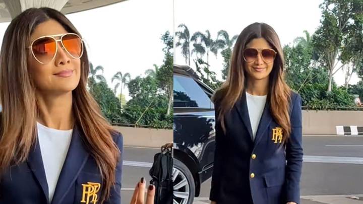 All Eyes On Shilpa Shetty As She Gives Boss Lady Vibes At The Airport