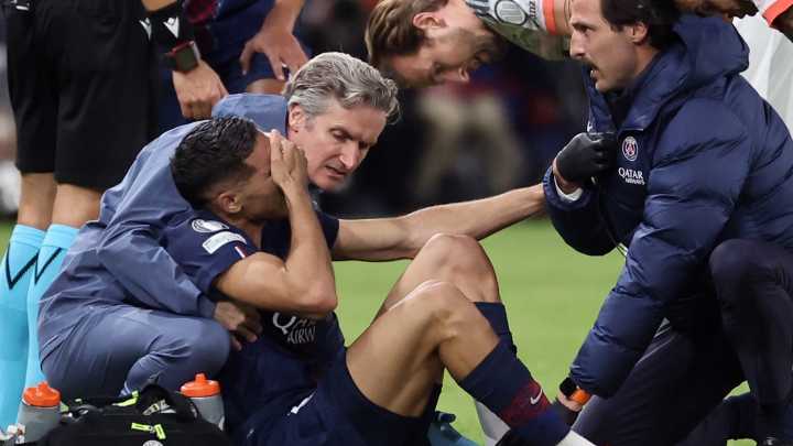 El PSG respira con Achraf, aunque lo perderá lo que queda de año