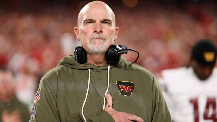 Commanders coach Dan Quinn takes responsibility for leaving Jayden Daniels in game