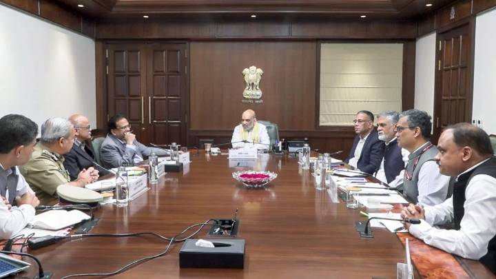 Amit Shah chairs high-level security review meeting in the aftermath of Red Fort blast