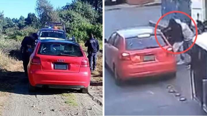 Localizan en Tlalnepantla auto usado en levantón de Totolapan; tenía droga y reporte de robo