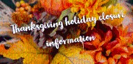 Seattle Parks and Recreation 2025 Thanksgiving Holiday Closures