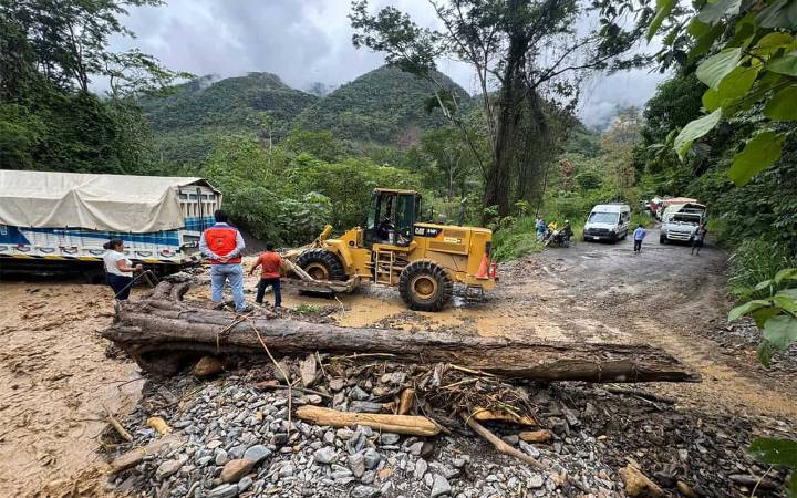 Lluvias intensas en La Convención provocaron diversos daños materiales