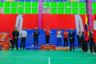 Presidente José Jerí premió a medallistas de bádminton en los XX Juegos Bolivarianos