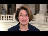 Sen. Amy Klobuchar says "future of capitalism" at stake in Supreme Court tariffs case