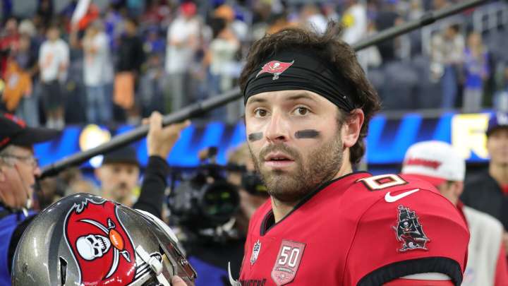 Baker Mayfield is trending toward starting on Sunday