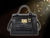 Target’s version of the croc-inspired Hermès Kelly 25 is on sale for $15, but only for the next two days