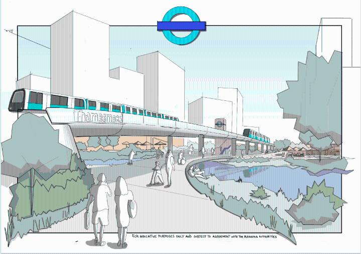 Huge London transport project gets green light as Rachel Reeves backs £1.7bn DLR extension to Thamesmead