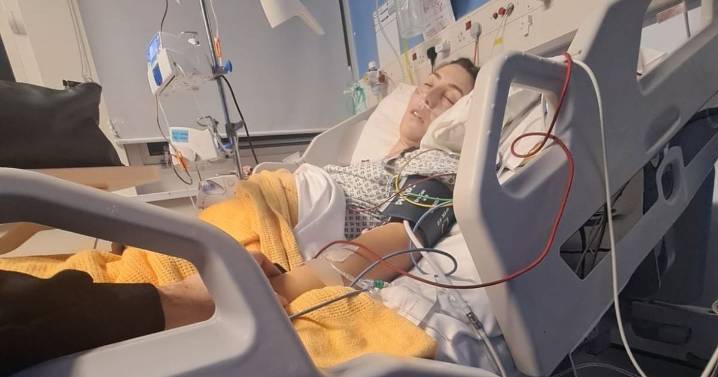 Mum trapped for five hours with broken ribs and pelvis after fall saving dog