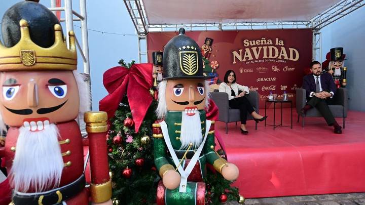 Las Palmas de Gran Canaria 'Sueña la Navidad' con más de cuatro millones de luces, conciertos, talleres, espectáculos y una pista de patinaje