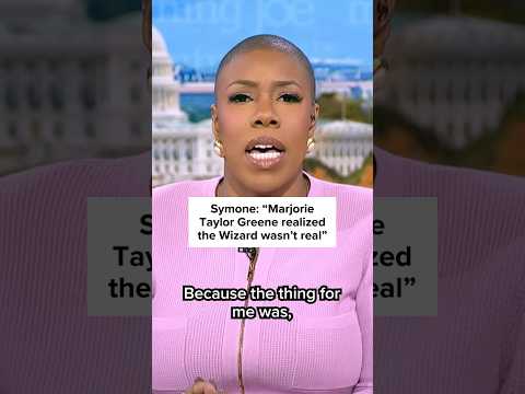 Symone: "Marjorie Taylor Greene realized the Wizard wasn't real"