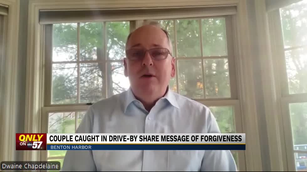 Benton Harbor car shot at Monday night