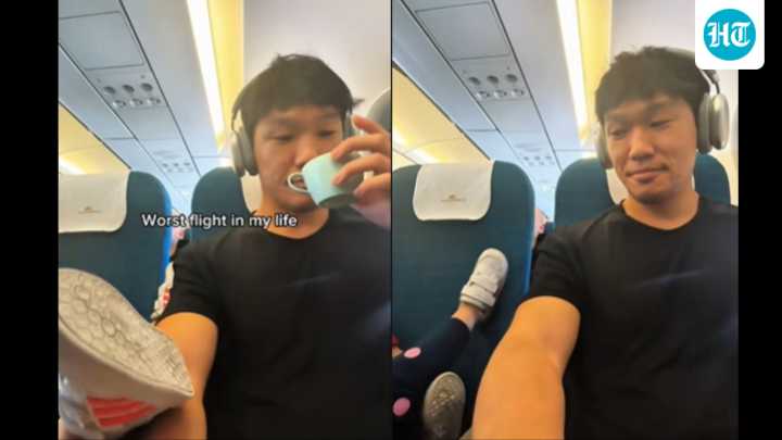 Man shares 'worst flight' experience after being kicked by child mid
