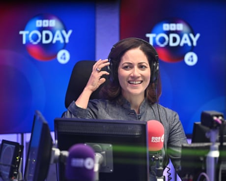 Mishal Husain calls for end to ministers picking BBC board members amid ‘existential crisis’
