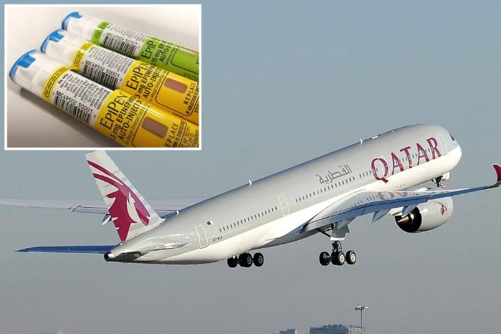 Mom sues Qatar Airways for $5M after daughter, 3, goes into severe anaphylaxis from KitKat bar provided by flight attendant