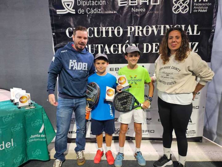 Los favoritos dominan en el cierre del Circuito Diputación de pádel en Jerez