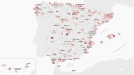 Mapa de todos los restaurantes con estrella Michelin 2026 en España