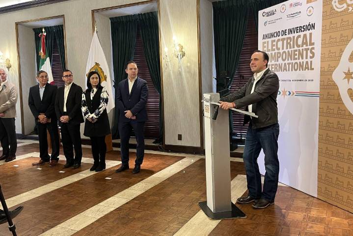 Torreón: Electrical Components International invertirá 600 mdp y creará mil 200 empleos