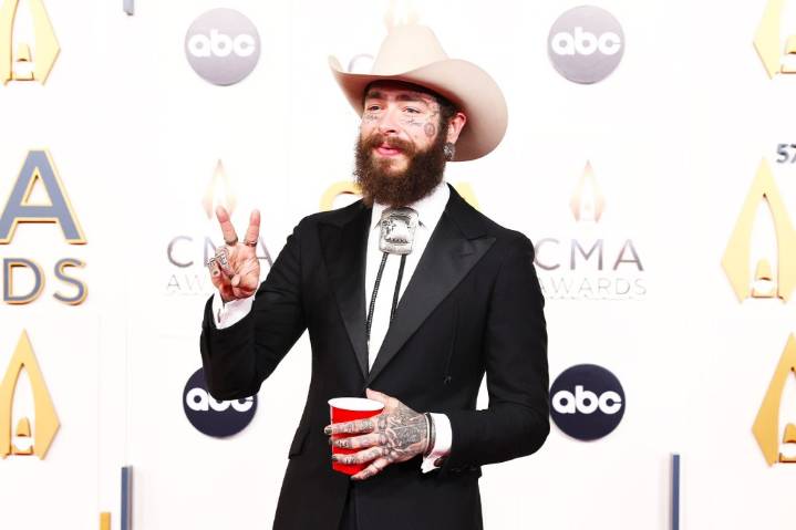 Post Malone Wins His First CMA Award