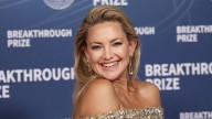 Kate Hudson steals the spotlight in a plunging naked dress at the Song Sung Blue premiere