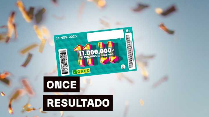 Sorteo ONCE de la ONCE hoy, en directo: Comprobar décimo del martes 11 de noviembre