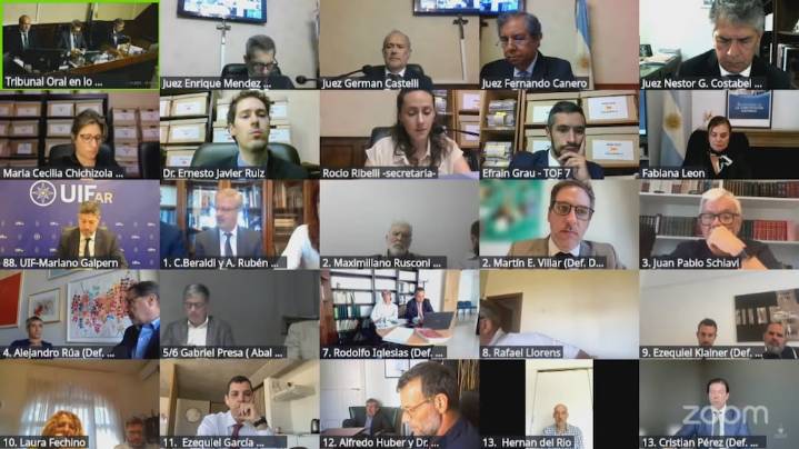 Causa Cuadernos: se reanuda la lectura de la acusación en una nueva jornada del juicio