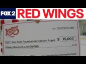 Detroit Red Wings make large donation to local hockey rink